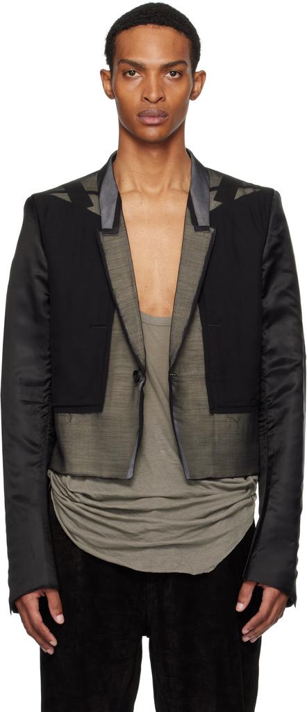 Black JMF Neue Alice Blazer – On Sale Now with Up to 72% Off