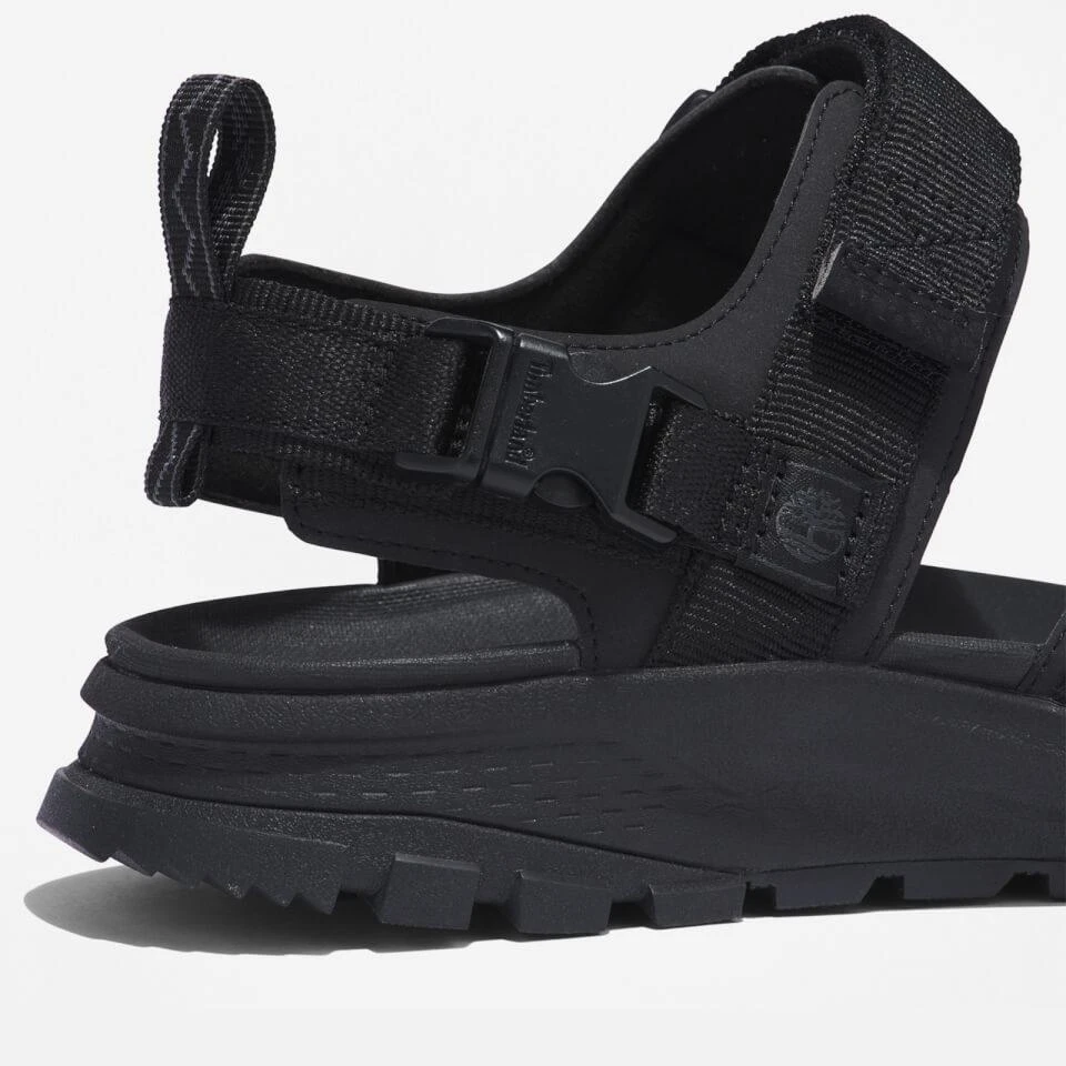 Timberland TIMBERLAND GARRISON TRAIL LEATHER AND TEXTILE-BLEND SANDALS 2