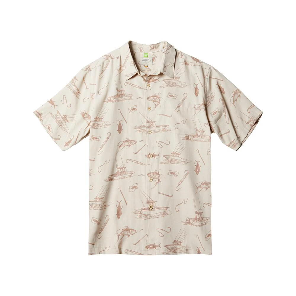 Quiksilver Quiksilver Men's Line Spinner Short Sleeves Shirt 1