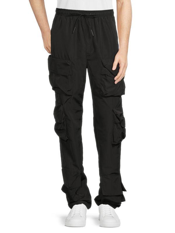 American Stitch Double Cargo Pocket Flat Front Pants