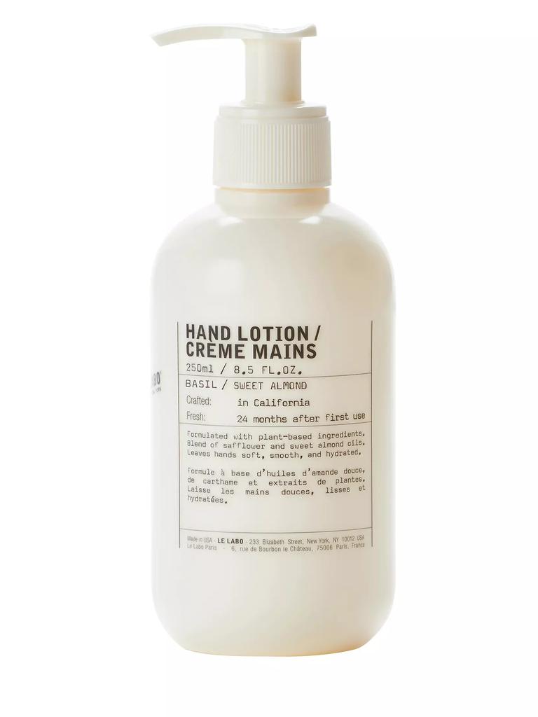 Le Labo Basil Hand Lotion