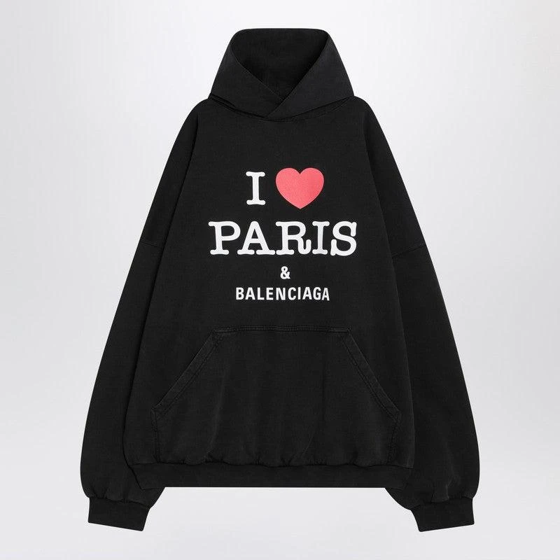 Balenciaga Sweatshirt I Love Paris &  Men's 1