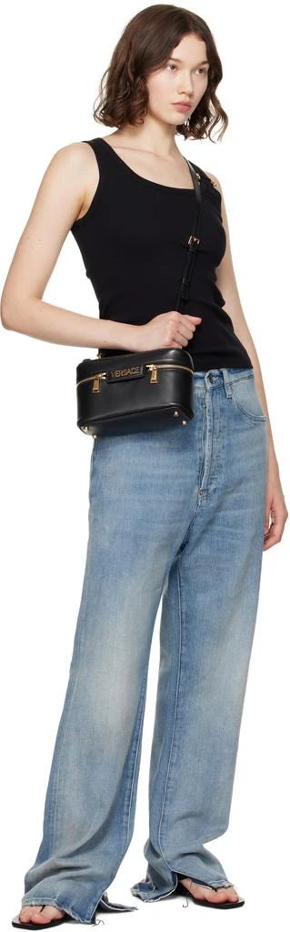 Versace Black 
Versace
 Tag Vanity Bag 4