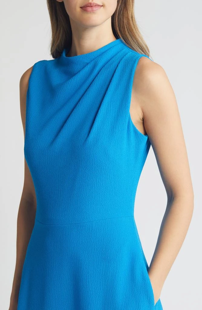 Black Halo Corrine Funnel Neck Fit & Flare Dress 4