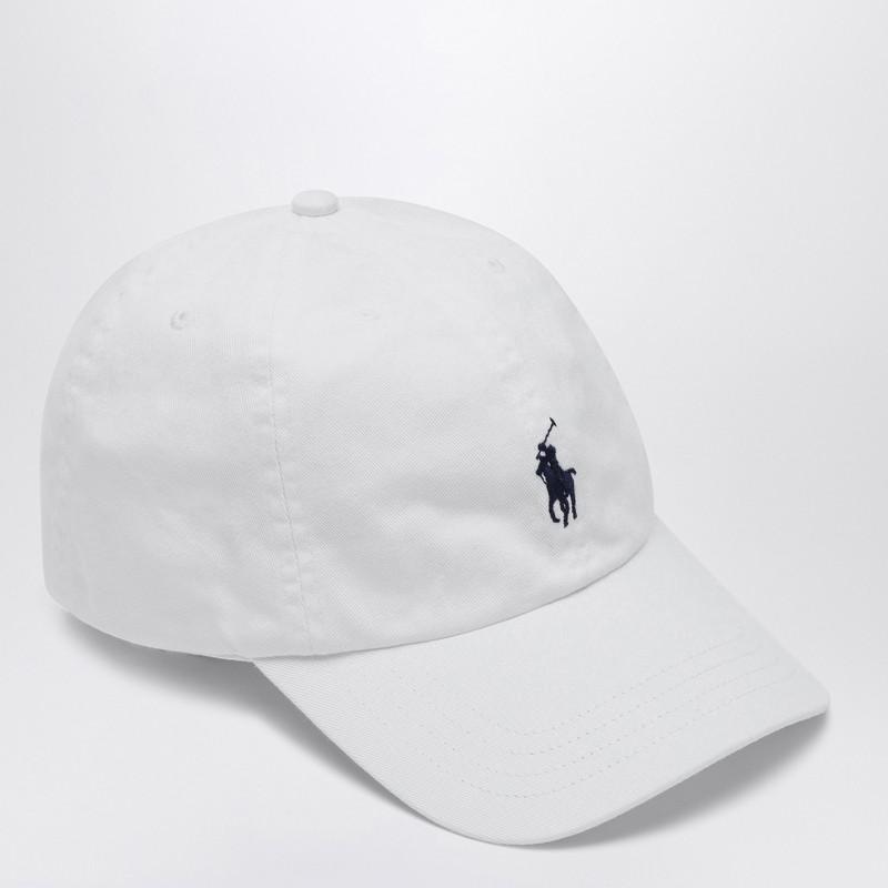 Ralph Lauren White baseball cap with logo