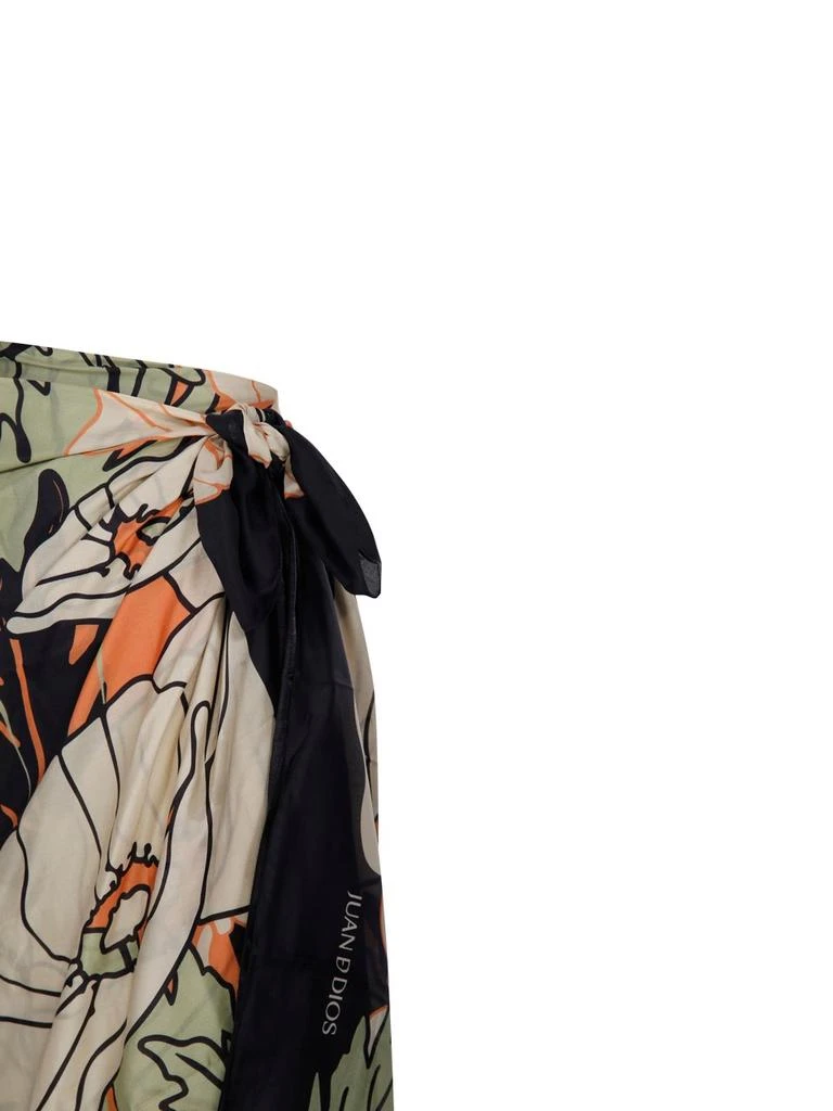 Juan de Dios Juan de Dios Floral Wrap Skirt 4