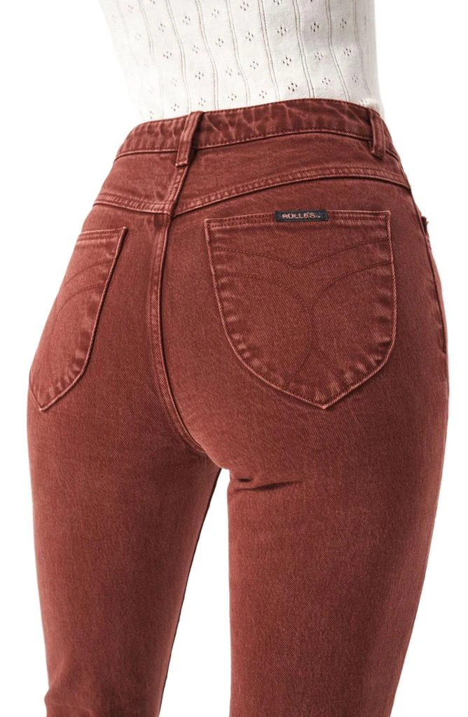 Rolla’s Dusters Comfort High Waist Slim Tapered Leg Jeans 4