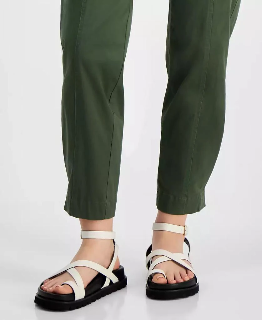 SMASH Shoes Women
s Ava Sport Flat Sandals - Extended Sizes Available 11