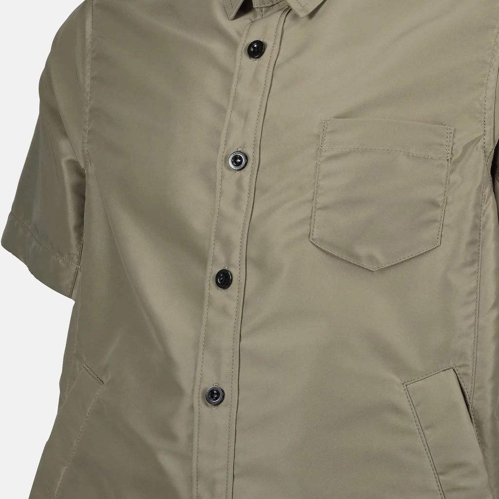 Sacai Sacai Collared Short-Sleeve Shirt 3