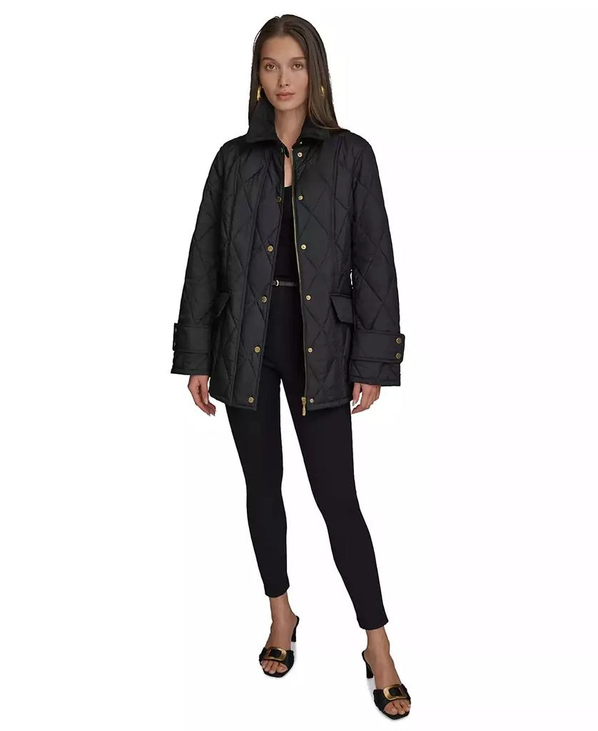 Donna Karan Women's Quilted Barn Jacket 1