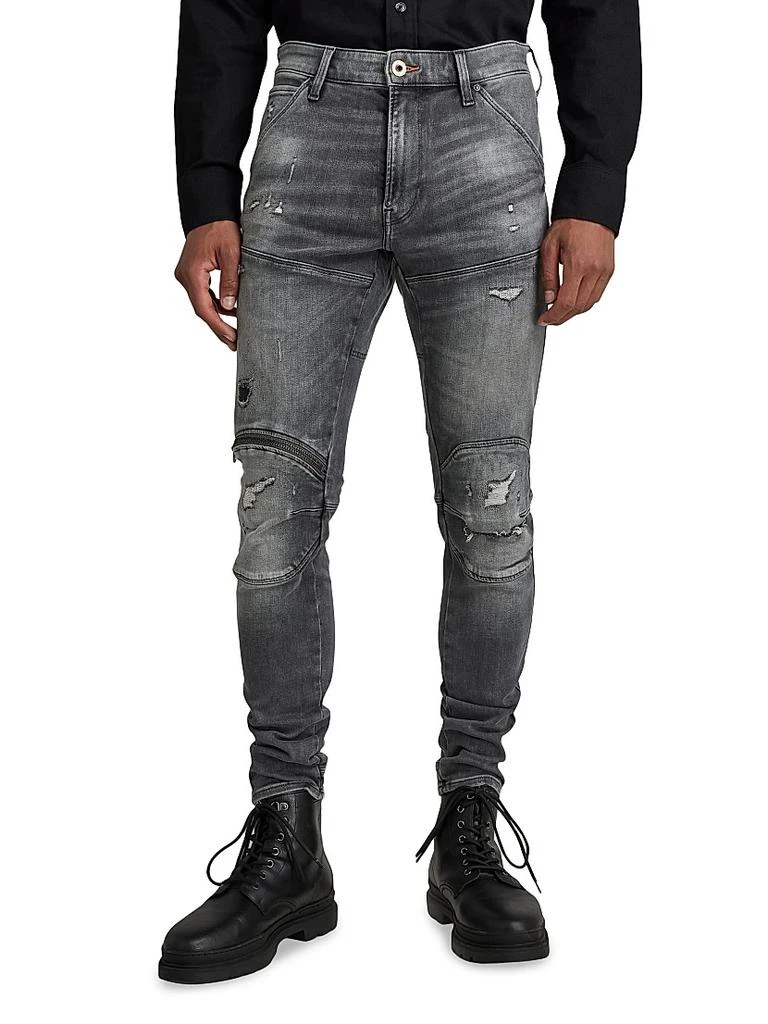 G-Star 5620 3D Zip Knee Skinny Jeans 2