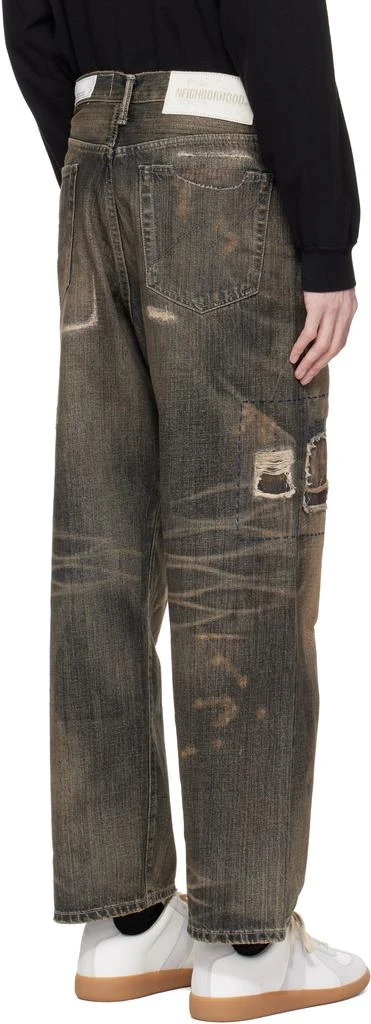 NEIGHBORHOOD Black Savage DP Wide Jeans 3