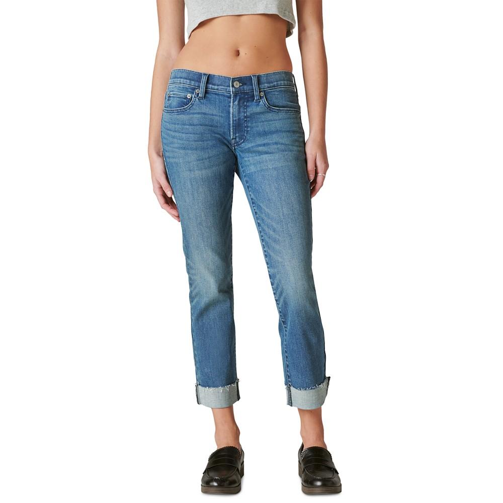 Lucky Brand Women's Mid-Rise Sweet Crop Cuffed Jeans