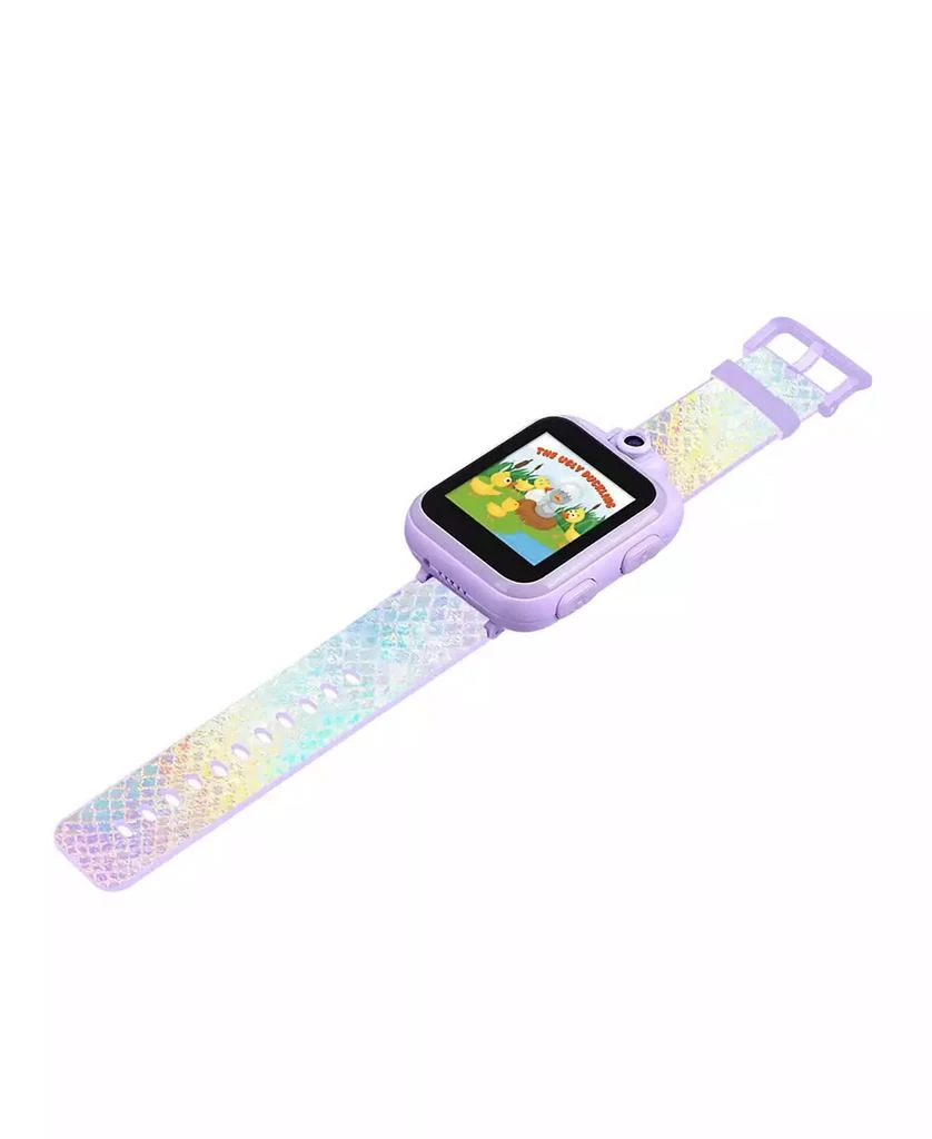 Playzoom Kid
s 2 Textured Holographic Tpu Strap Smart Watch 3