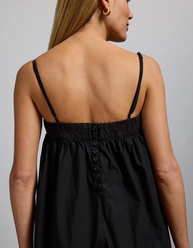 AE AE77 Premium Wide-Leg Cropped Poplin Jumpsuit 5