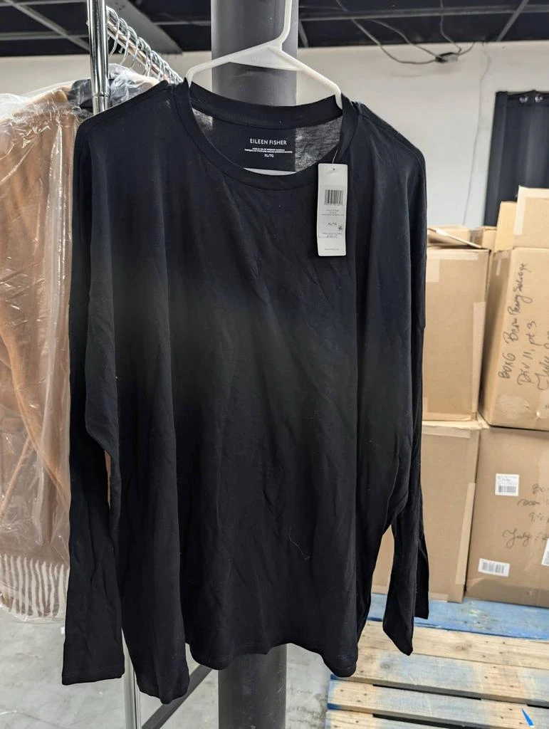 Eileen Fisher Eileen Fisher - WOMEN
S HIGH CREW NECK BOXY TOP