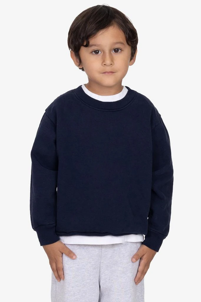 Los Angeles Apparel HF107GD - Kids Heavy Fleece Garment Dye Crew Sweatshirt 8