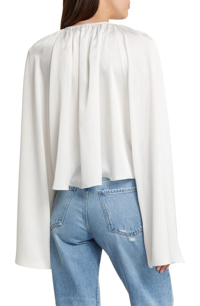 FRAME Gathered Neck Blouse 2