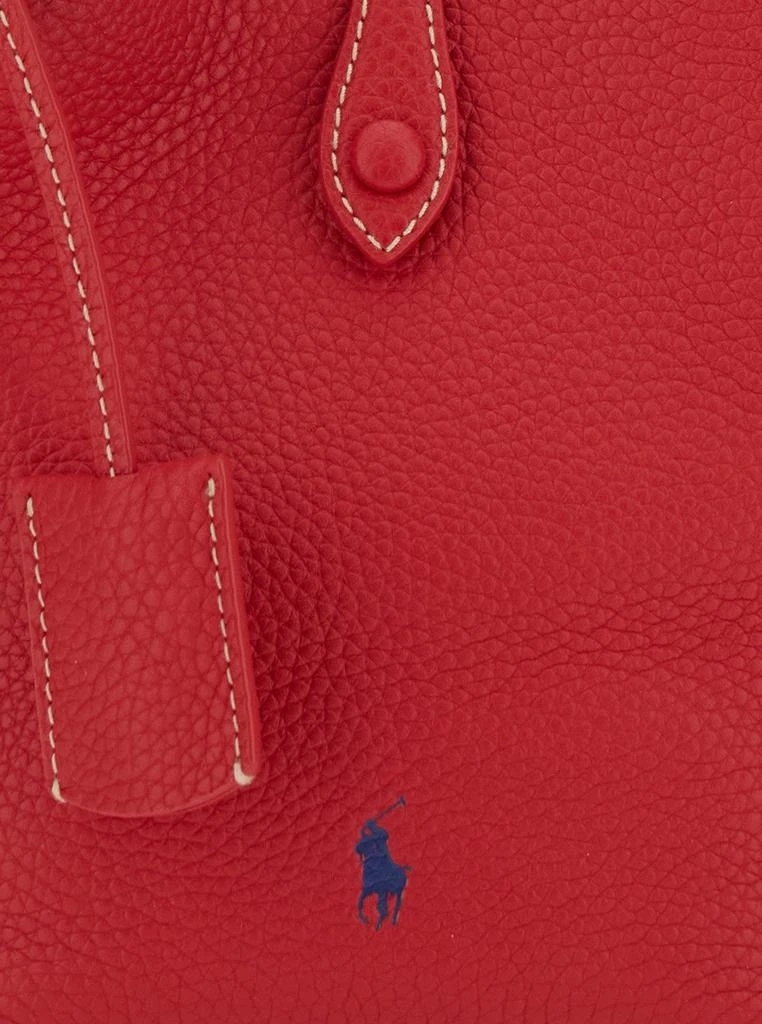 Polo Ralph Lauren Polo Ralph Lauren Logo Detailed Small Tote Bag 4