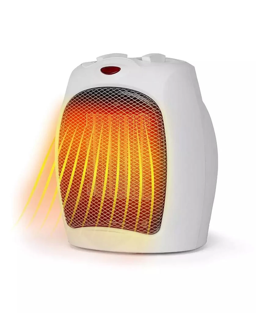 Black & Decker Black and Decker Portable Space Heater, 1500W Small Space Heater with Overheat Protection for Indoor Use, White 1