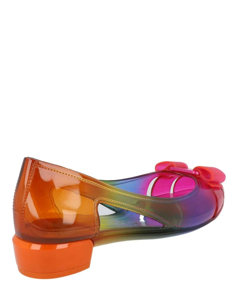 Salvatore Ferragamo Vara Jelly Ballet Flats 3
