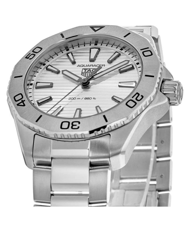 TAG Heuer Tag Heuer Aquaracer Quartz Grey Dial Steel Men's Watch WBP1111.BA0627 3