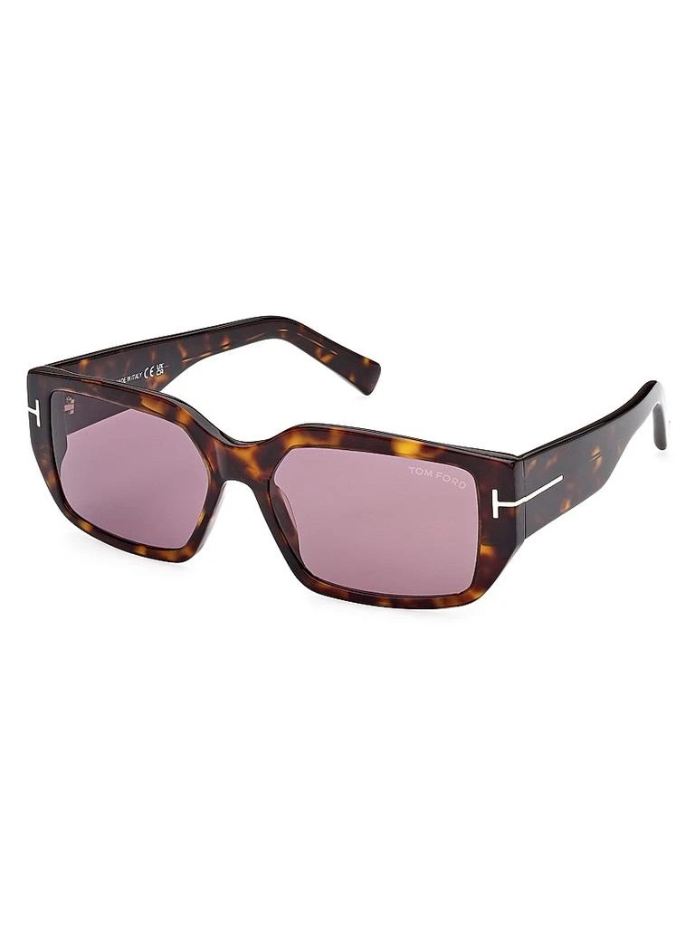 Tom Ford Silvano-02 56MM Sunglasses 1