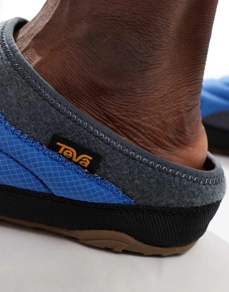 Teva Teva ReEmber Terrain slip on padded shoes in blue 2