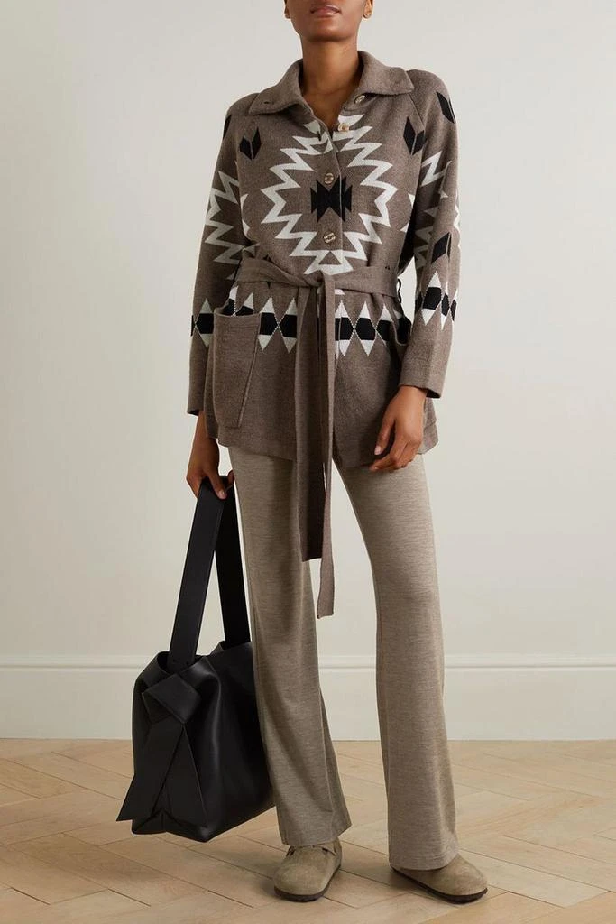 WE NORWEGIANS Hygge TENCEL™ Lyocell-blend flared pants 2