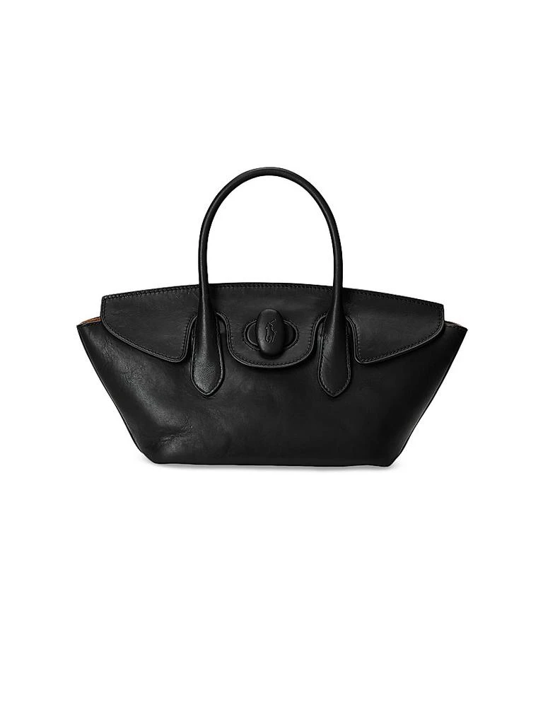 Ralph Lauren East-West Leather Satchel 1