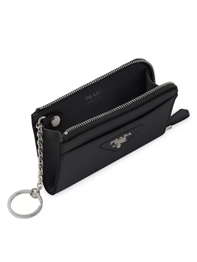 Prada Leather Key Case - Wallets - Free Shipping - BeyondStyle
