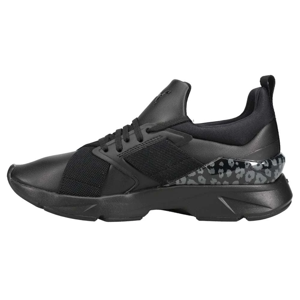 Puma Muse X5 Leopard-Cheetah Lace Up Sneakers 3