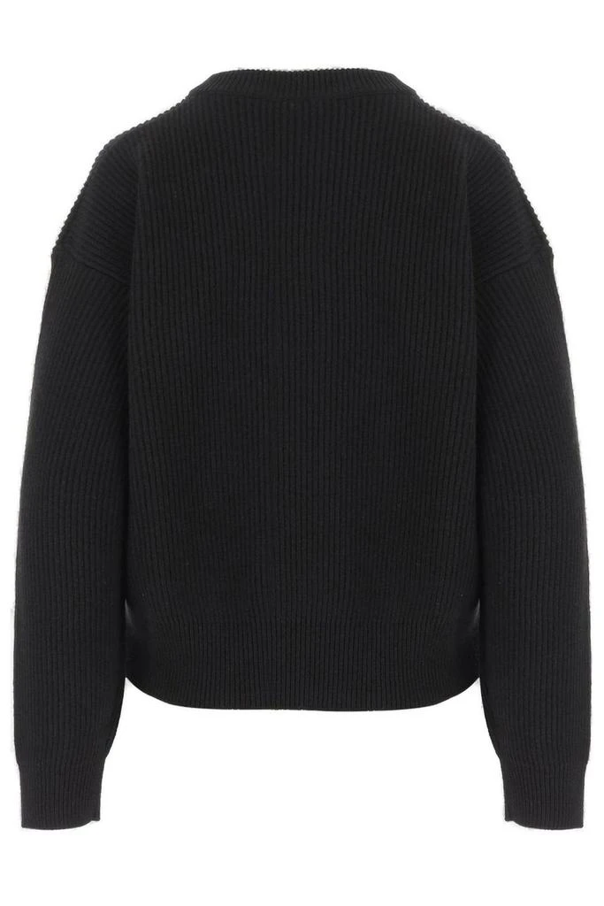 Versace Versace Logo-Embellished Crewneck Jumper 2