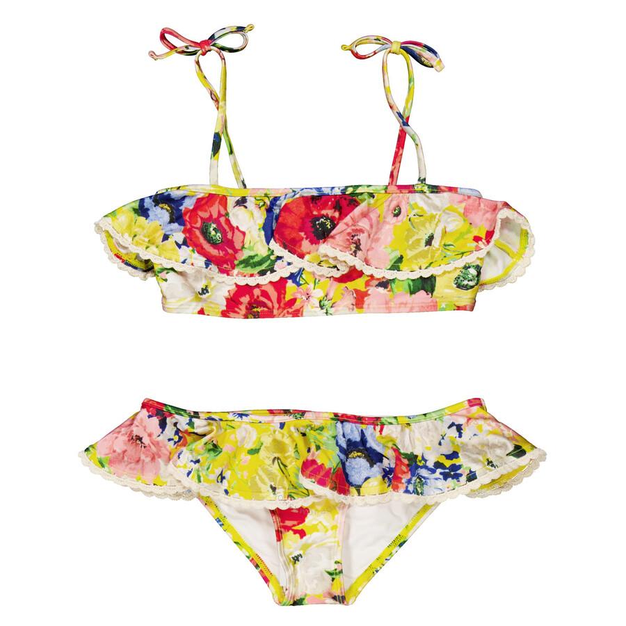 Zimmermann Ottie paisley ring-detail bikini - Swimwear
