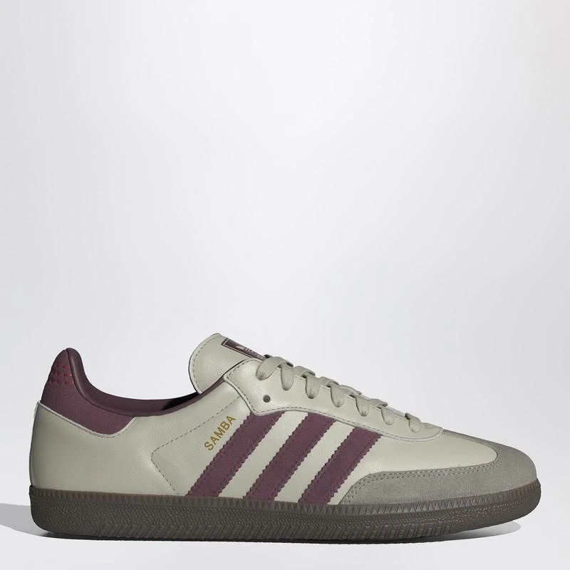 Adidas Sneaker Samba OG Putty Grey/Maroon/Gold Metallic 1