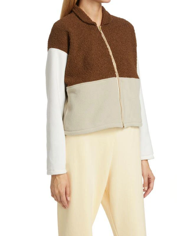 Donni. Tri-Tone Fleece Jacket 3