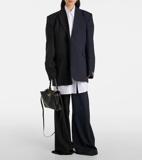 Vetements Pinstripe wool blazer 2