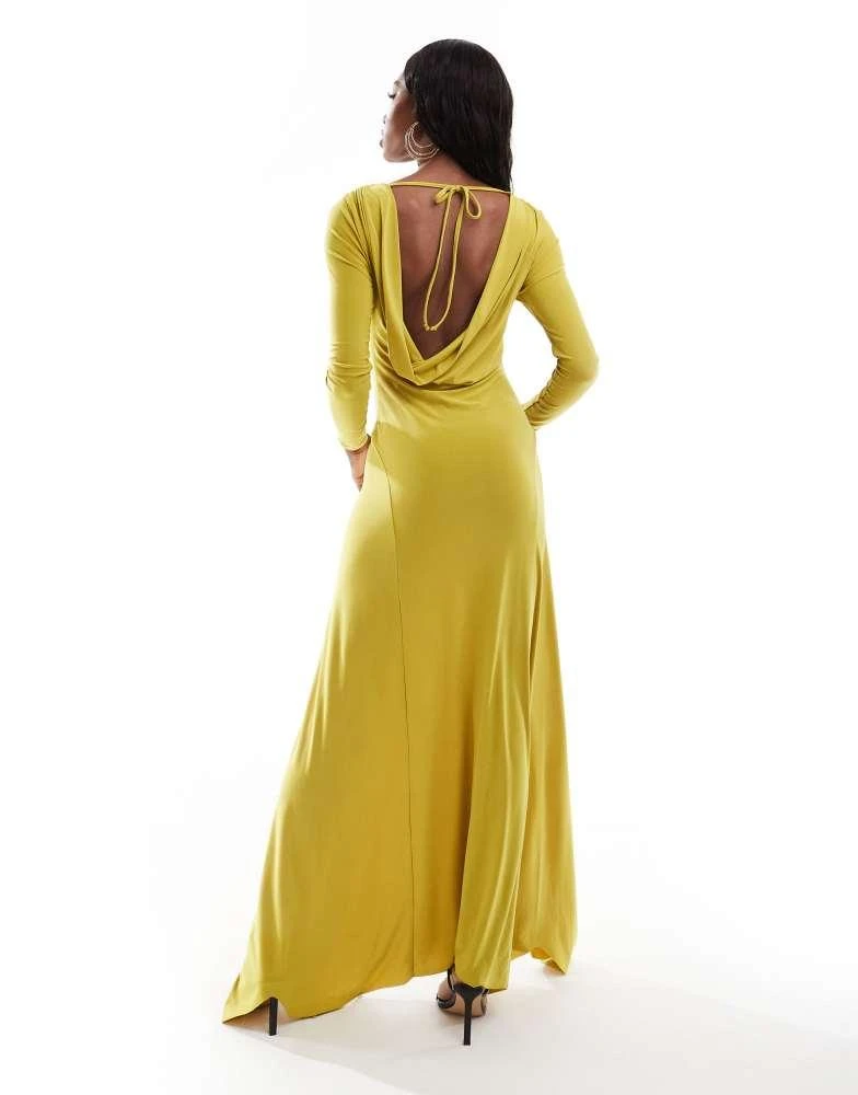 Beige Long Sleeve Chiffon Shirt 3034 Beige Long Sleeve Chiffon Shirt 3034