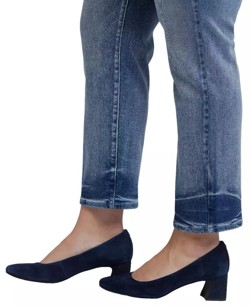 NYDJ Plus Size Marilyn Ankle Straight Pull On Jeans 5