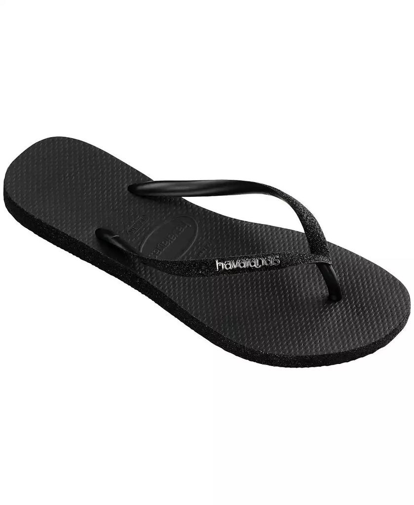 Havaianas Women's Slim Sparkle Slip On Sandals