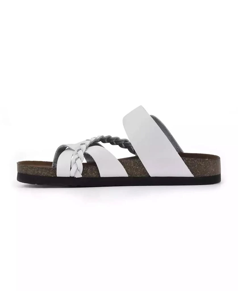 White Mountain Women's Hazy Footbed Sandals 12
