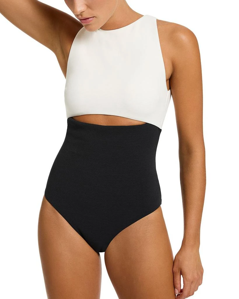 JETS High Neck Cut Out One Piece Swimsuit 8