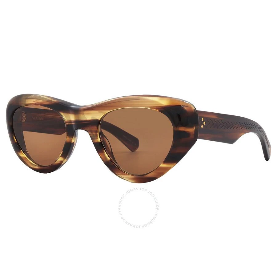 Mr. Leight Reveler S Semi-Flat Kona Brown Goggle Unisex Sunglasses ML2032 KOA-ATG/SFKONBRN 49 3