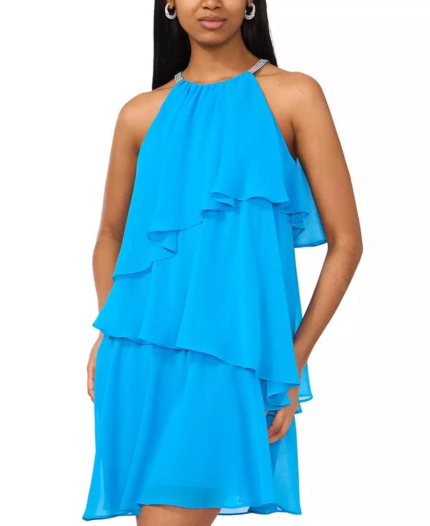 open lace back dress Olive Colorblock Pleated Halter Neck Maternity Maxi Dress  PinkBlush