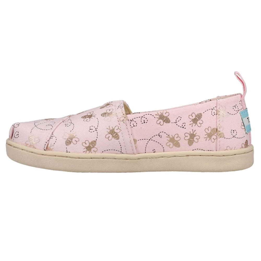 TOMS Alpargata Bee Mine Slip On Flats (Little Kid-Big Kid) 3