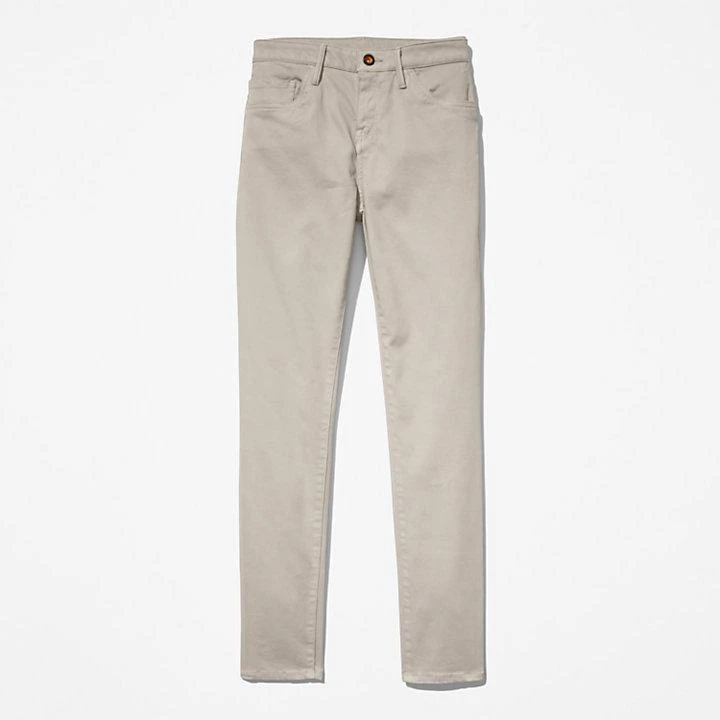 Timberland Mid-rise Super-skinny Trousers for Women in Grey 6
