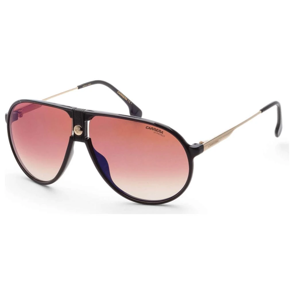 Carrera Carrera Unisex Black Aviator Sunglasses 1