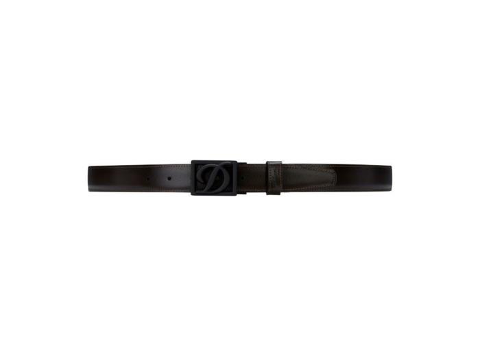 S.T. Dupont Ceinture noire boucle D noire