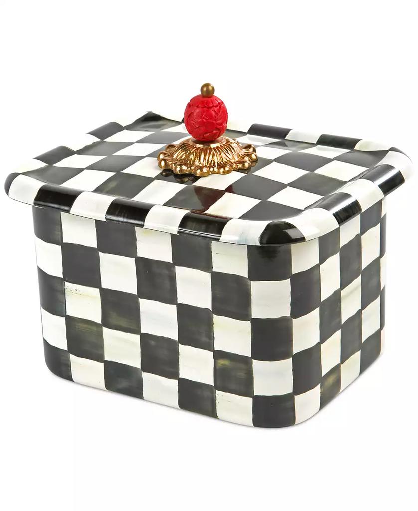MacKenzie-Childs Courtly Check Recipe Box