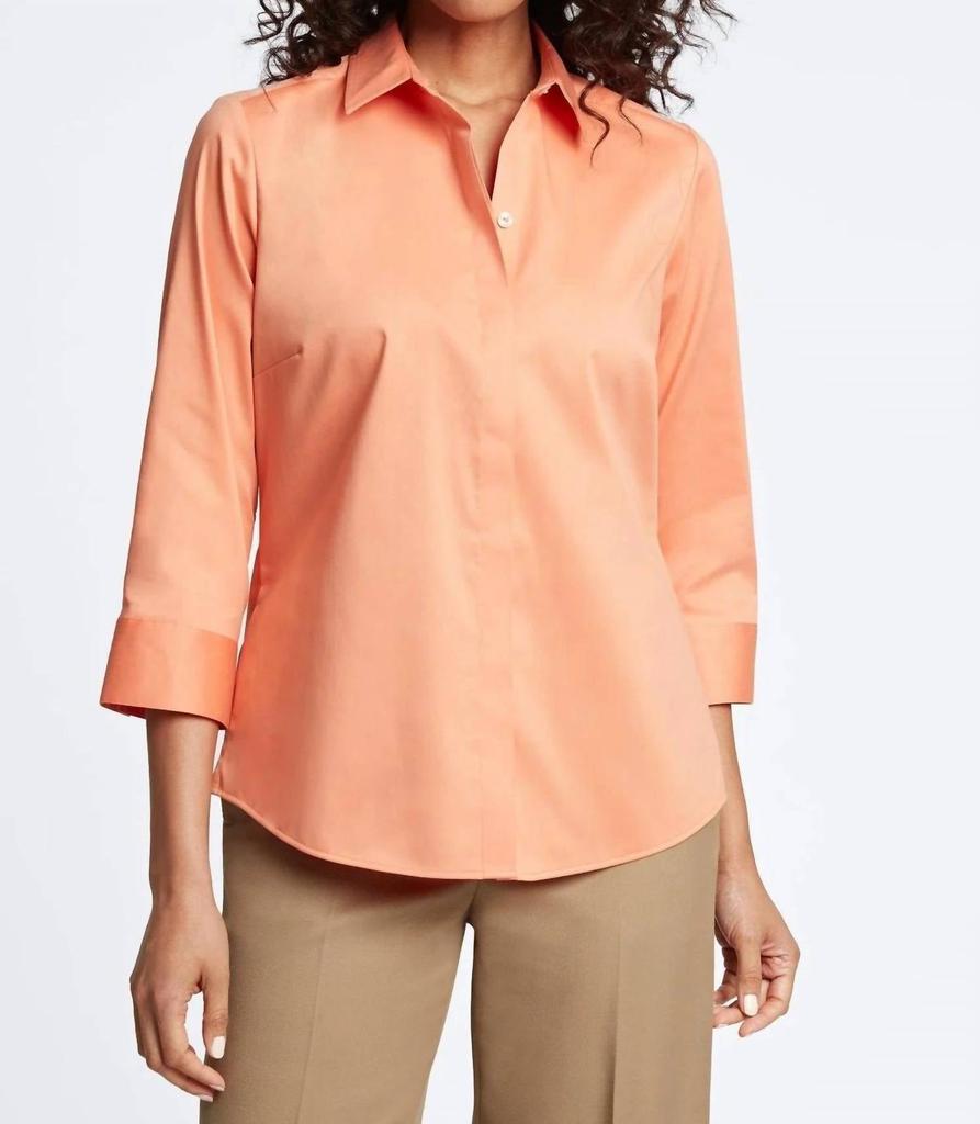 FOXCROFT Foxcroft - Luna 3/4 Sleeve
